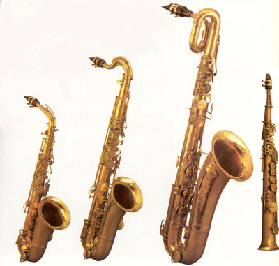 4 Saxophones